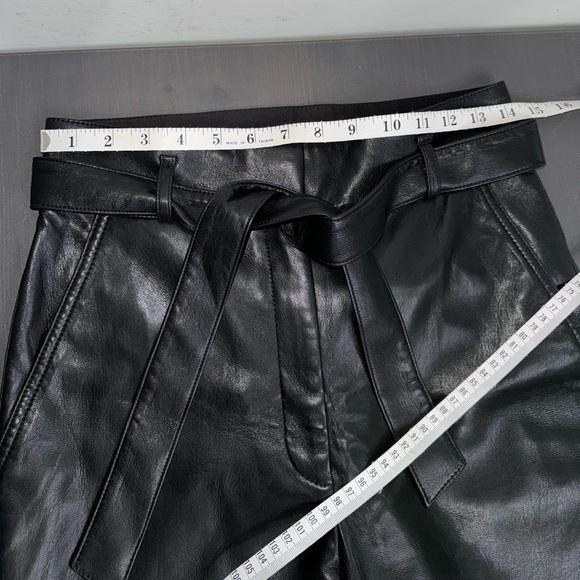 Babaton Vegan Leather Belted Pant - Picture 10 of 11